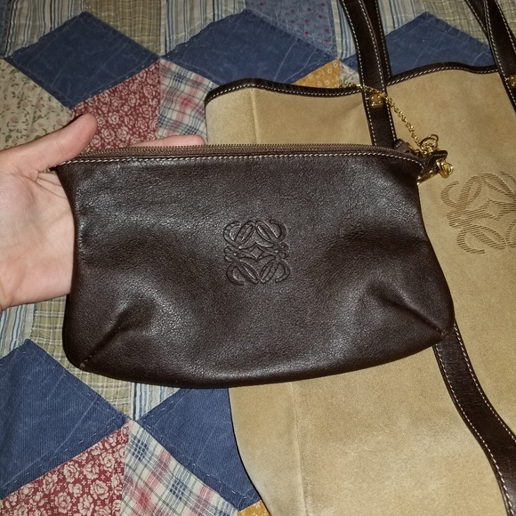 🙀Loewe Authentic Ex-Large Anagram Tote Bag "RARE" - Picture 14 of 15